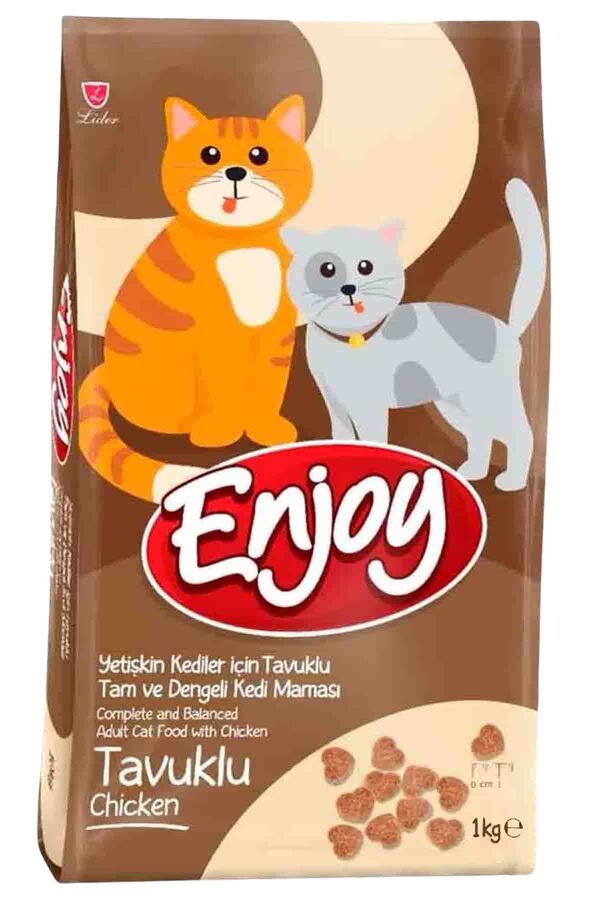 Enjoy Tavuklu Yetiskin Kedi Mamasi 1kg