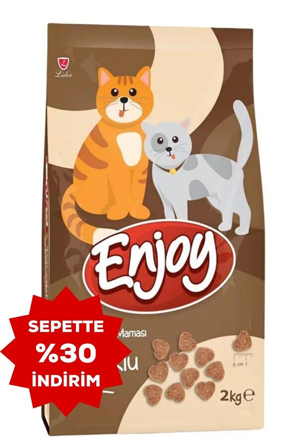 Enjoy Tavuklu Yetişkin Kedi Maması 2kg