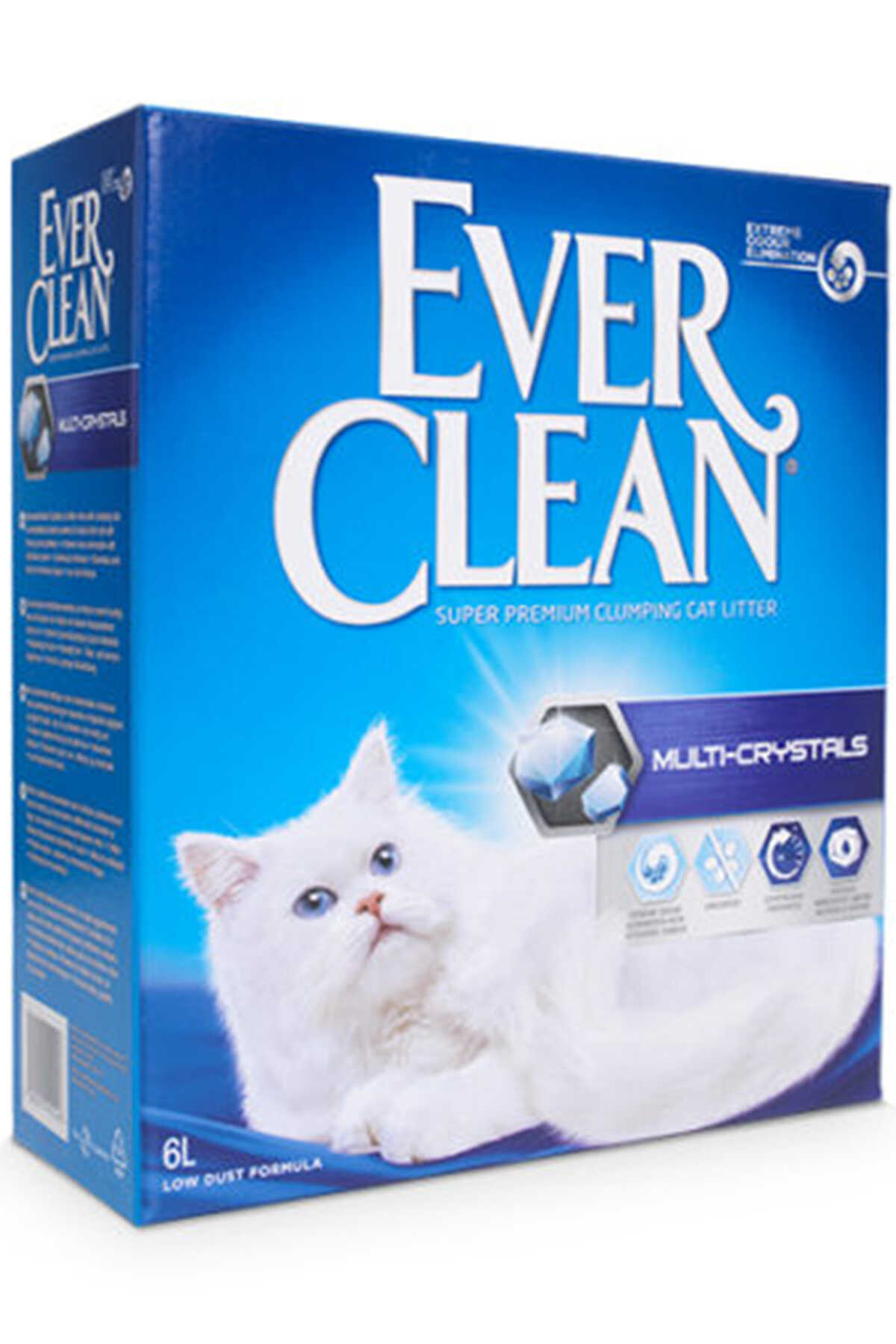 Ever Clean Multi Crystals Hızlı Topaklaşan Kedi Kumu 10lt