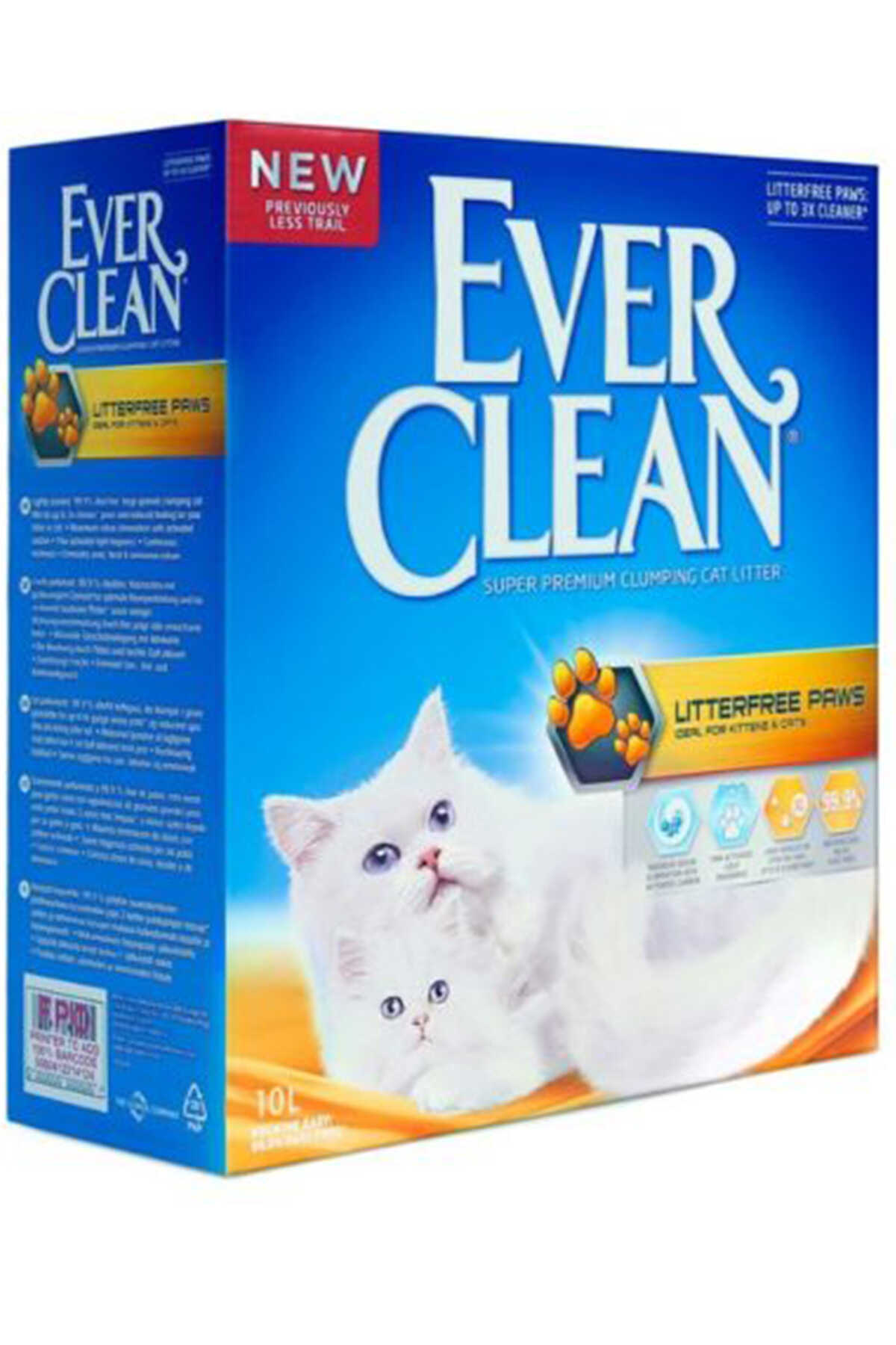 Ever Clean Patiye Yapışmayan ve İz Bırakmayan Kedi Kumu 10lt