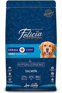 FELICIA - Felicia Düşük Tahıllı Hipoalerjenik Somonlu Orta ve Büyük Irk Yetişkin Köpek Maması 3kg
