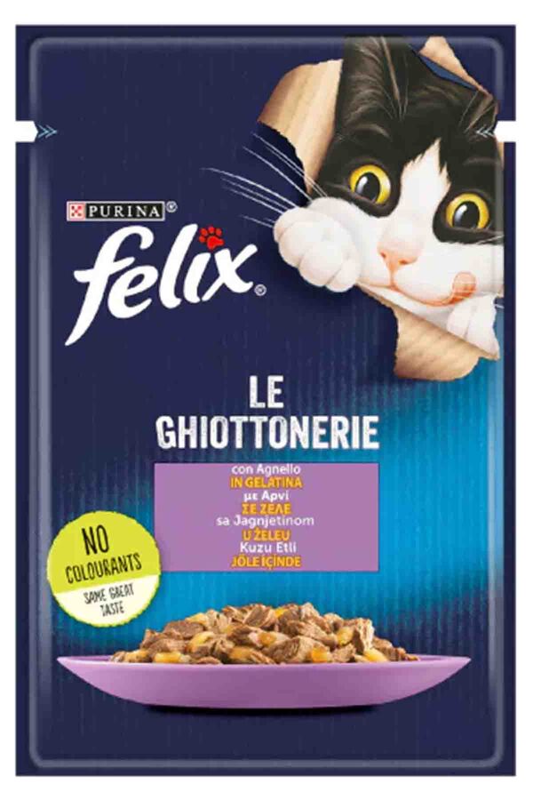 Felix Kuzu Etli Yetişkin Kedi Konservesi 85gr