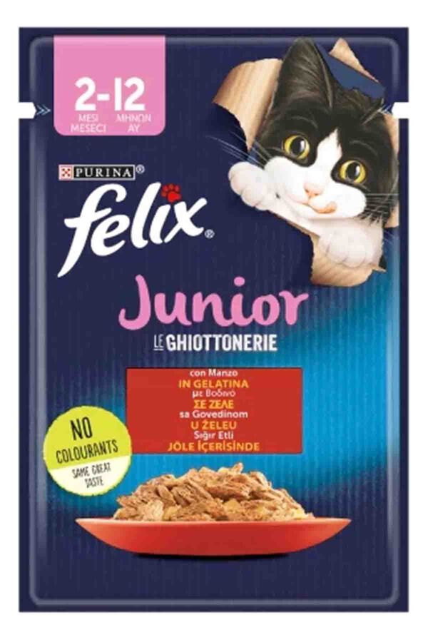 Felix Sığır Etli Yavru Kedi Konservesi 85gr