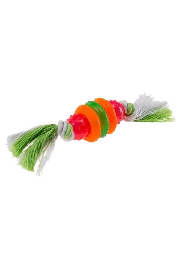 Ferplast PA 6417 Plastik Oyuncaklı Köpek Diş İpi 19cm