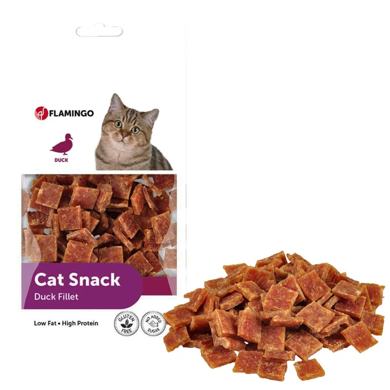 Flamingo Cat Snack Duck Ördekli Kedi Ödülü 50gr