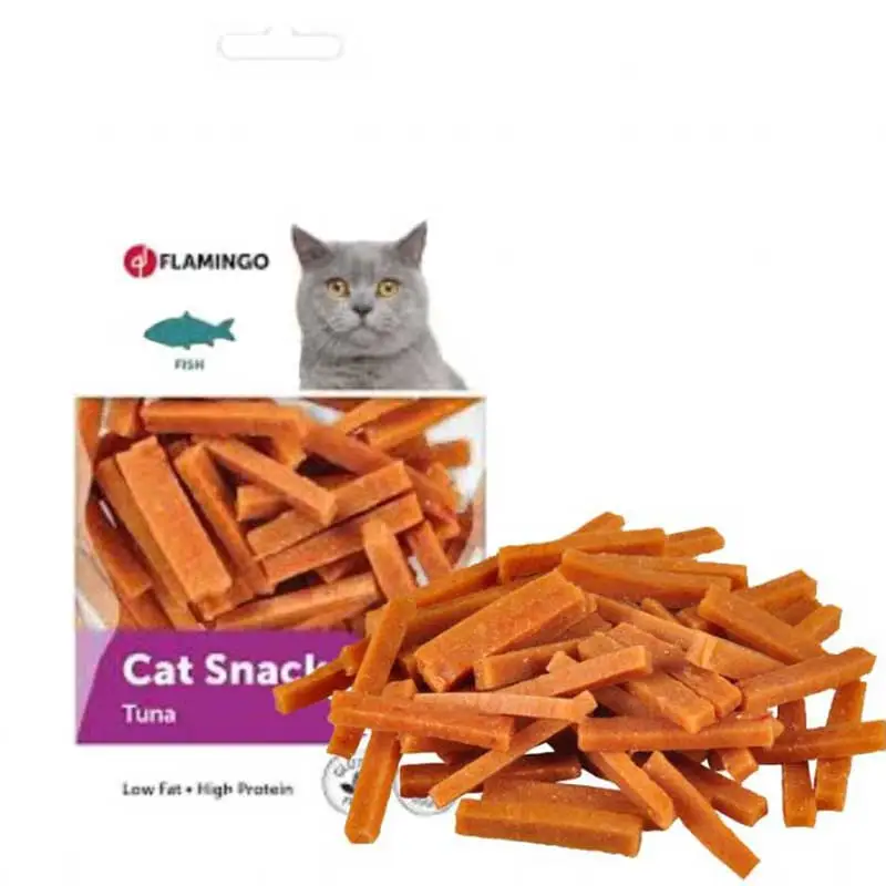 Flamingo Cat Snack Fish Ton Balıklı Kedi Ödülü 50gr