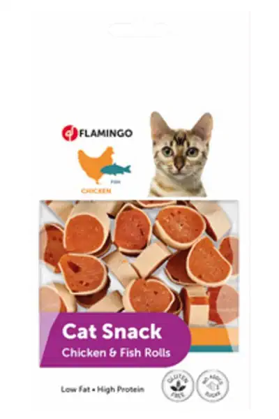 Flamingo Cat Snack Tavuklu Kedi Ödül Maması 50gr