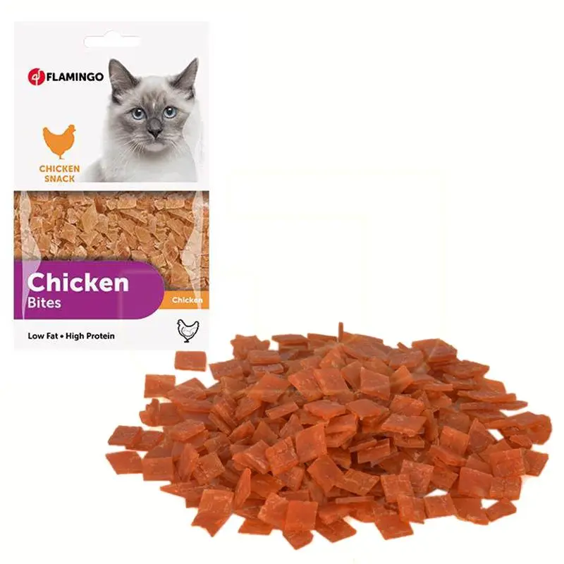 Flamingo Chicken Bites Tavuklu Kedi Ödül Maması 85gr