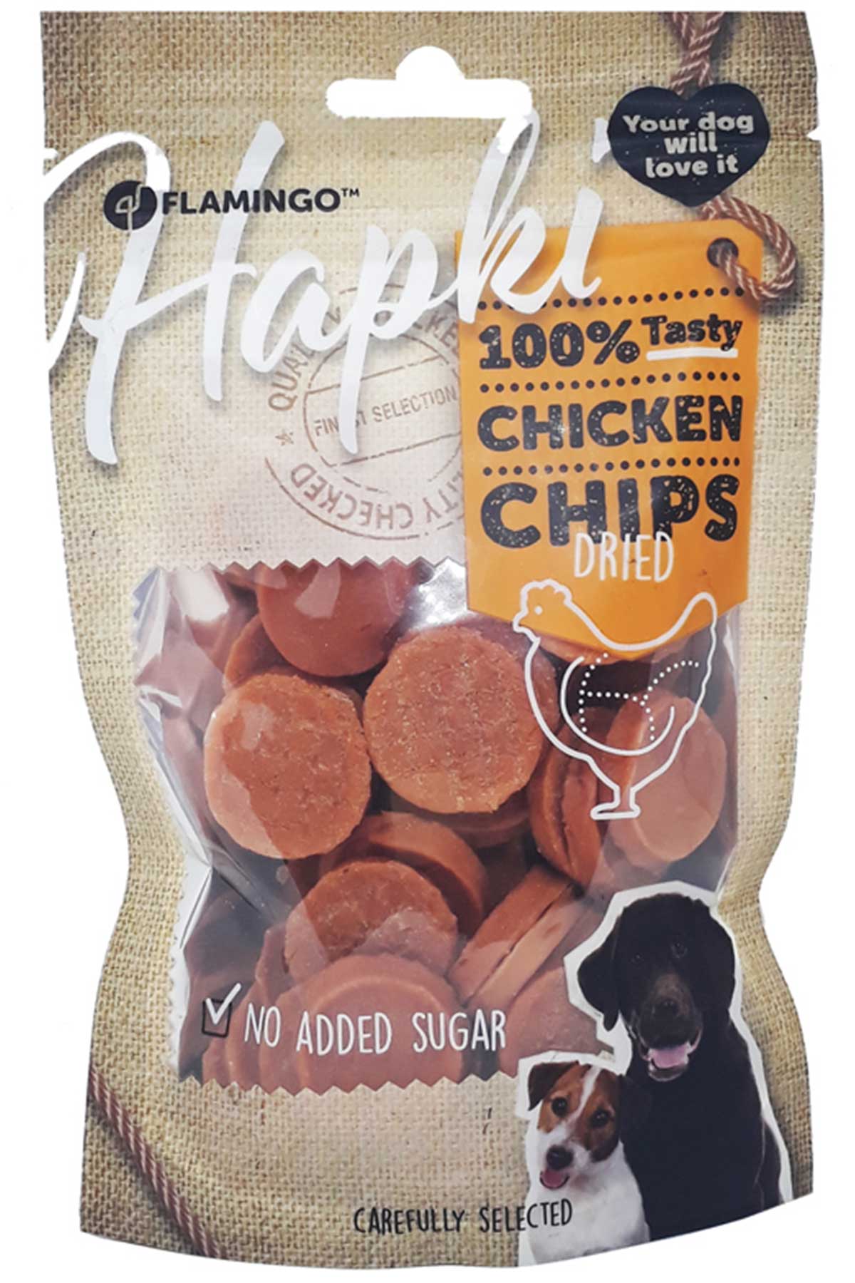 Flamingo Hapki Chicken Chips Tavuklu Cips Köpek Ödülü 85gr