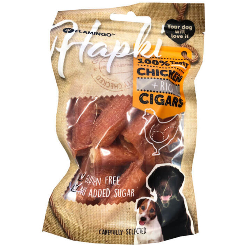 Flamingo Chicken Cigars Tavuklu Rulo Köpek Ödül maması 85 gr