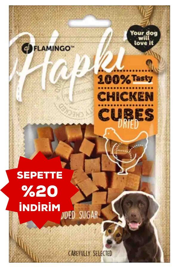 Flamingo Chicken Cubes Tavuklu Köpek Ödül Maması 85gr