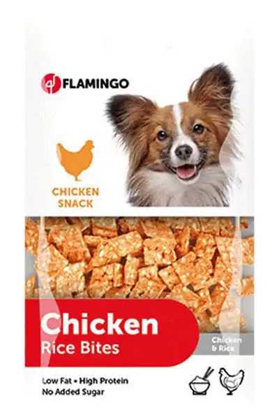 FLAMINGO - Flamingo Chicken Tavuklu & Pirinçli Köpek Ödül Maması 85gr