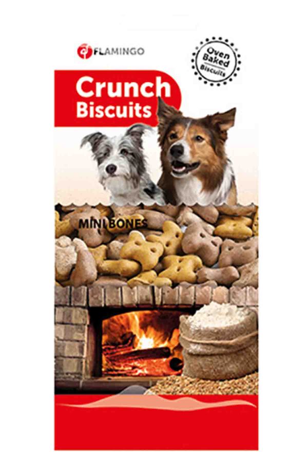 Flamingo Crunch Kemik Köpek Ödül Bisküvisi