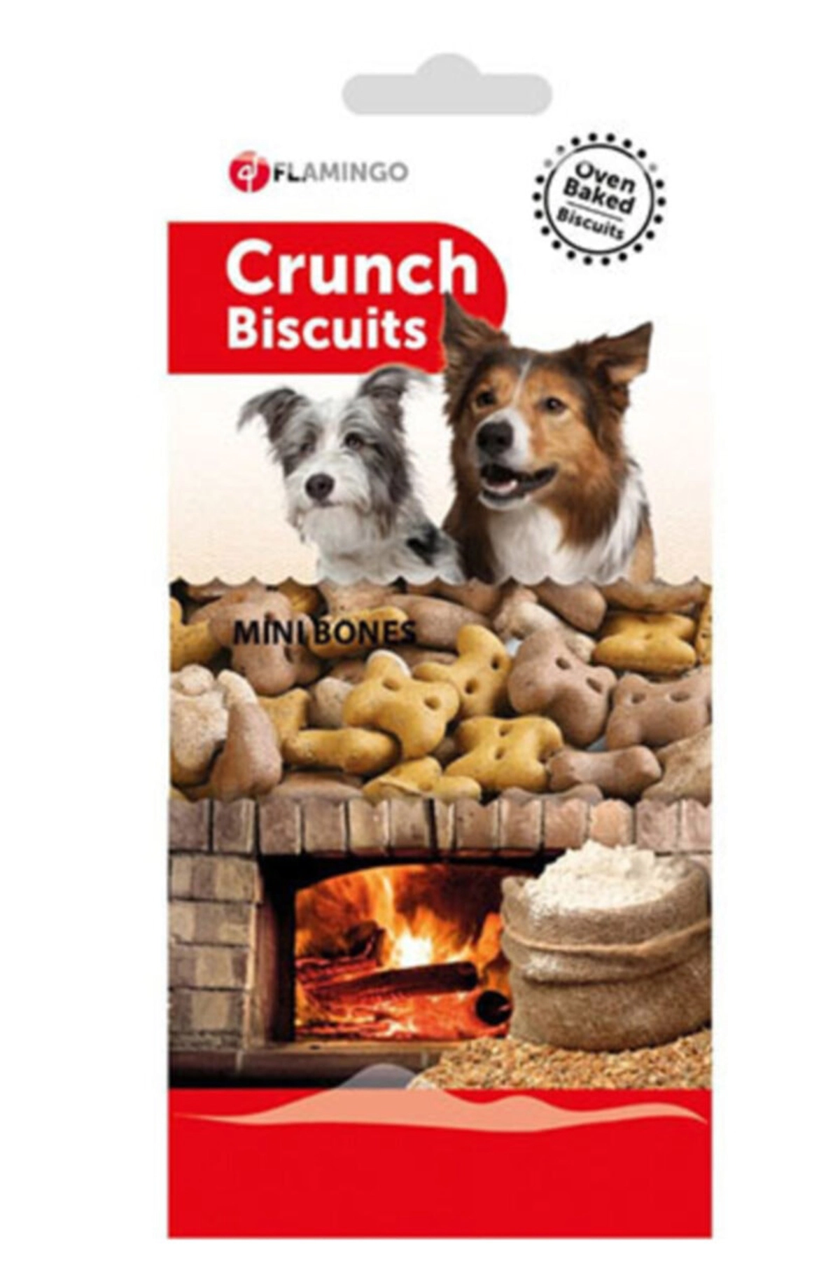 Flamingo Crunch Mini Bones Köpek Ödül Bisküvisi 500gr