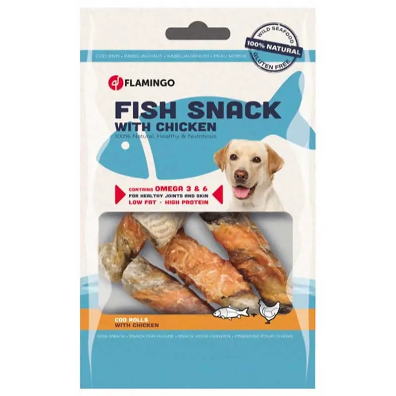 Flamingo Fishsnack Morina Balıklı Köpek Ödül Maması 85gr