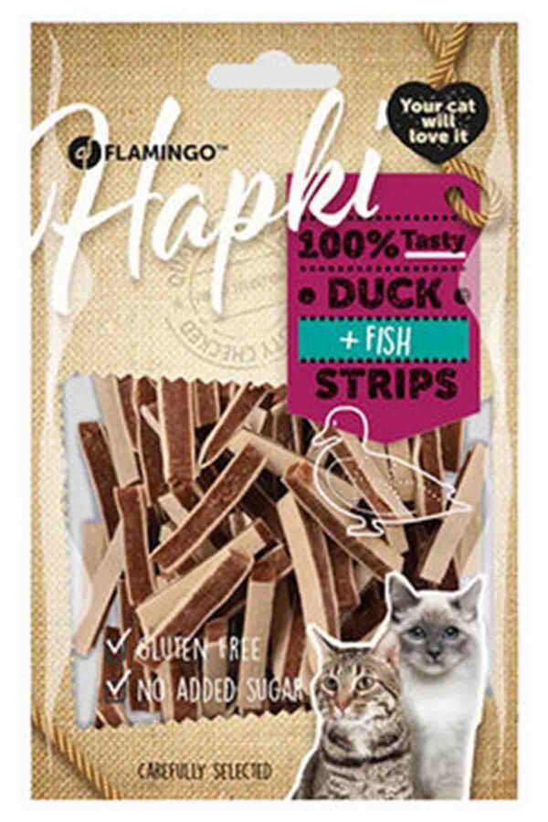 Flamingo Hapki Ördekli Balıklı Kedi Ödül Maması 85gr