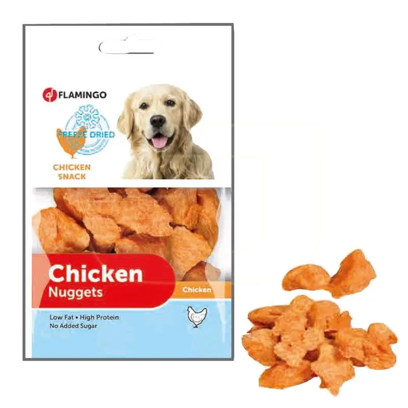 Flamingo Nuggets Dondurulmuş Tavuk Köpek Ödülü 70gr