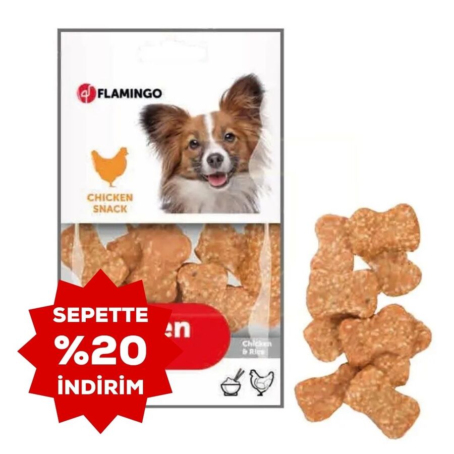 Flamingo Nuggets Tavuklu Ve Pirinçli Köpek Ödül Maması 85gr