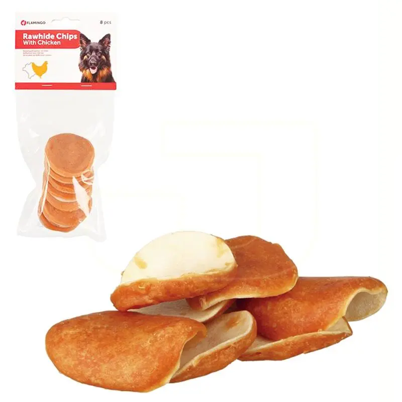 FLAMINGO - Flamingo Rawhide Chips Tavuklu Köpek Ödülü 100gr