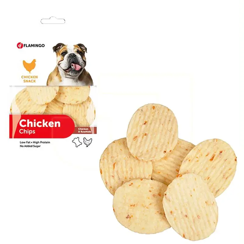 FLAMINGO - Flamingo Tavuklu Cips Köpek Ödül Maması 85gr