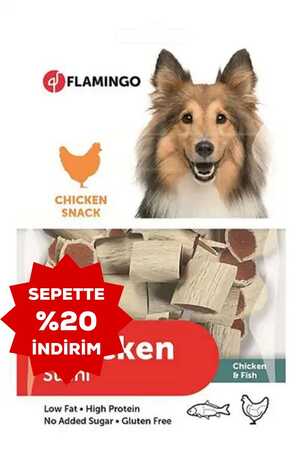 Flamingo Tavuklu Ve Balıklı Suşi Köpek Ödül Maması 85gr - Thumbnail