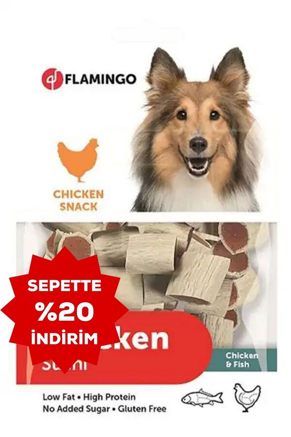 Flamingo Tavuklu Ve Balıklı Suşi Köpek Ödül Maması 85gr