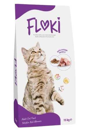 FLOKİ - Floki Tavuklu Yetişkin Kedi Maması 15kg