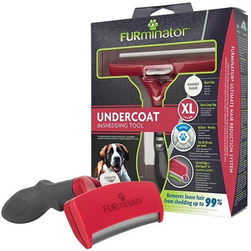 Furminator Giant Short Hair Kısa Tüylü Büyük Irk Köpek Tarağı (XL)