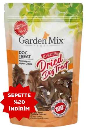 Garden Mix Kurutulmuş Dana Paça Derisi Köpek Ödülü 100gr - Thumbnail