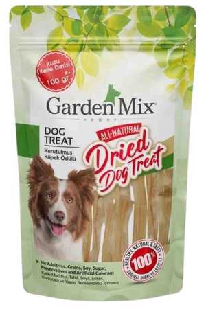 Garden Mix Kurutulmuş Kuzu Kelle Derisi Köpek Ödülü 100gr - Thumbnail