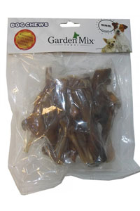 GARDEN MIX - Garden Mix Kurutulmuş Kuzu Kelle Derisi Köpek Ödül Maması Naturel 100gr