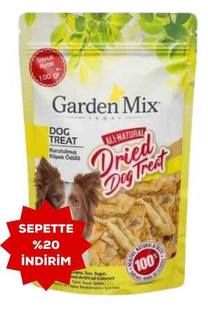 Garden Mix Kurutulmuş Tavuk Ayak Köpek Ödülü 100gr - Thumbnail