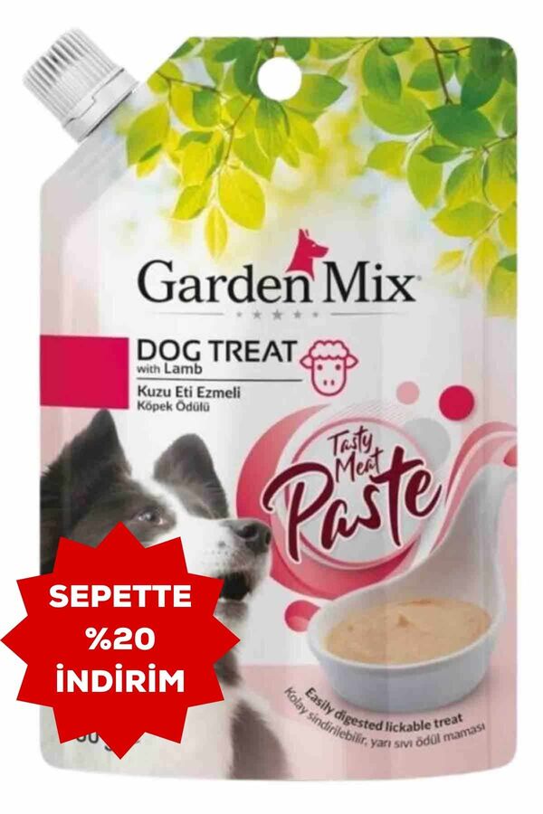 Garden Mix Kuzu Etli Ezme Köpek Ödül Maması 80gr
