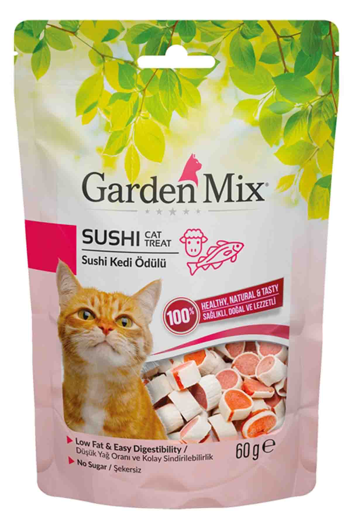 Gardenmix Kuzulu Sushi Kedi Ödül Maması 60gr