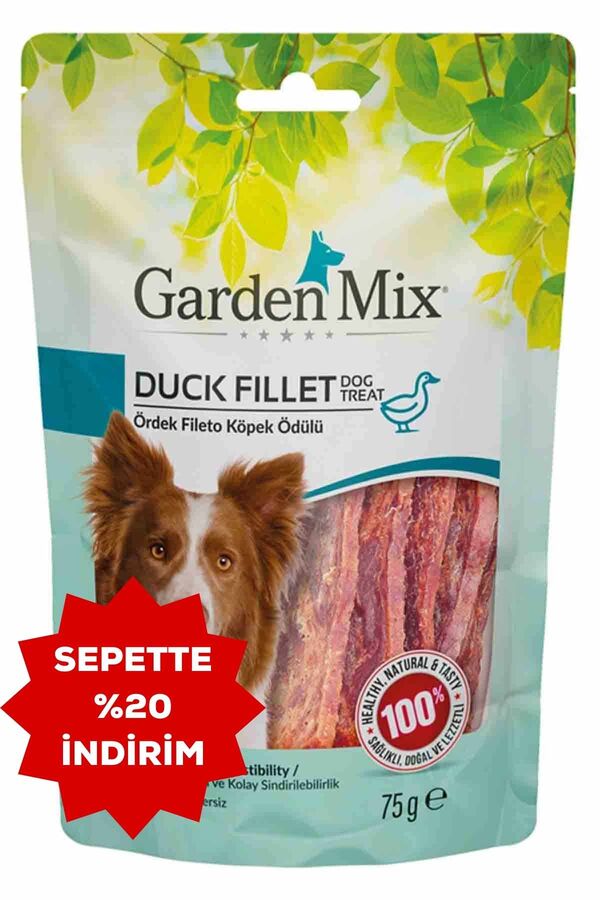 Gardenmix Ördekli Fileto Köpek Ödül Maması 75gr
