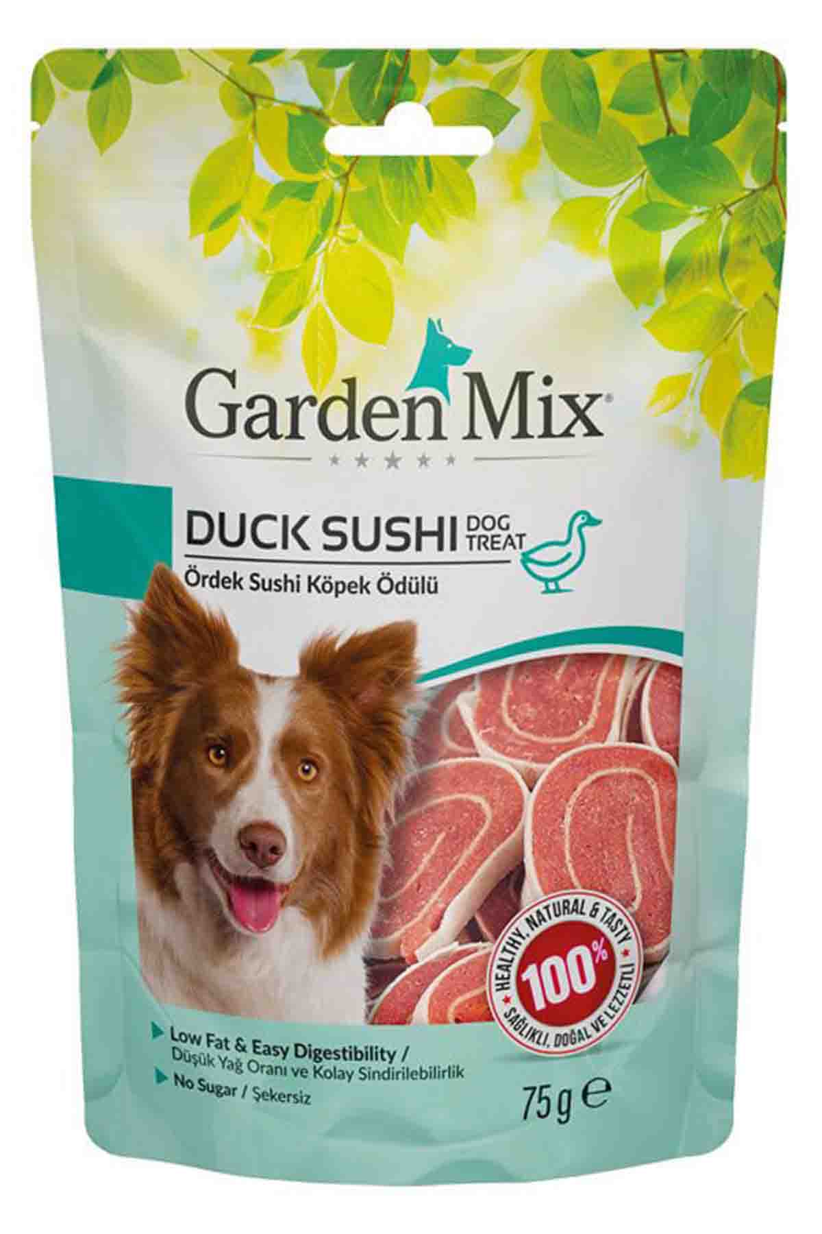 Gardenmix Ördekli Sushi Köpek Ödül Maması 75gr