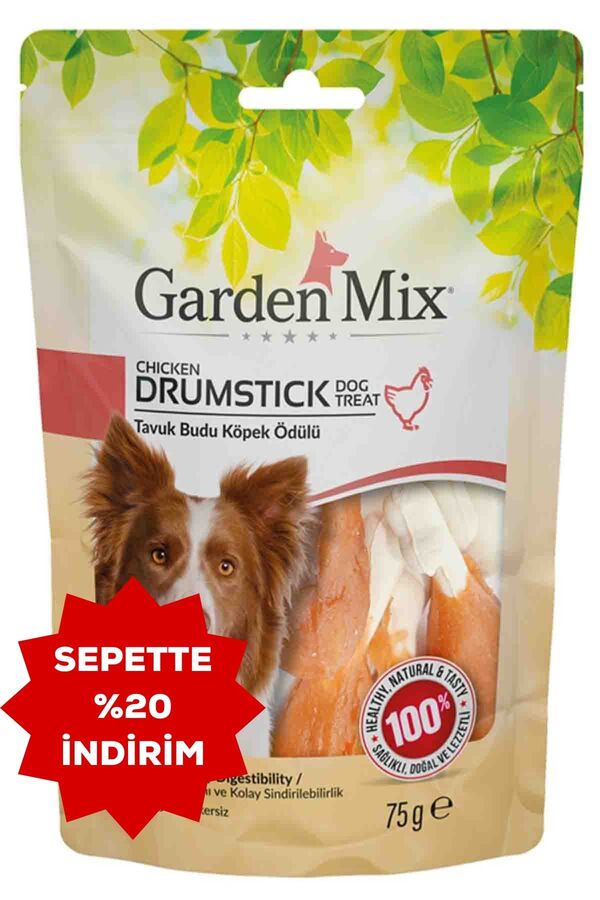 Gardenmix Tavuk Budu Köpek Ödül Maması 75gr