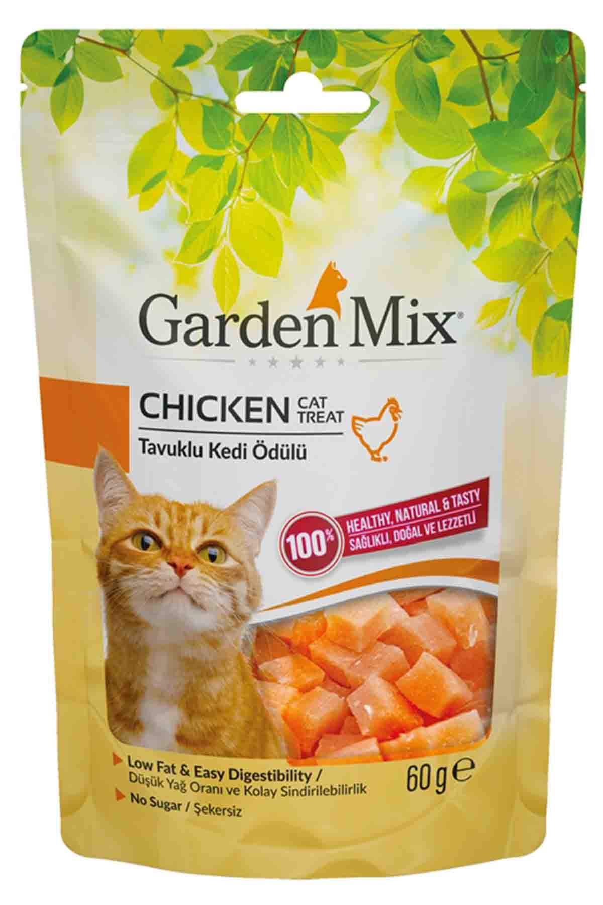 Gardenmix Tavuklu Kedi Ödül Maması 60gr