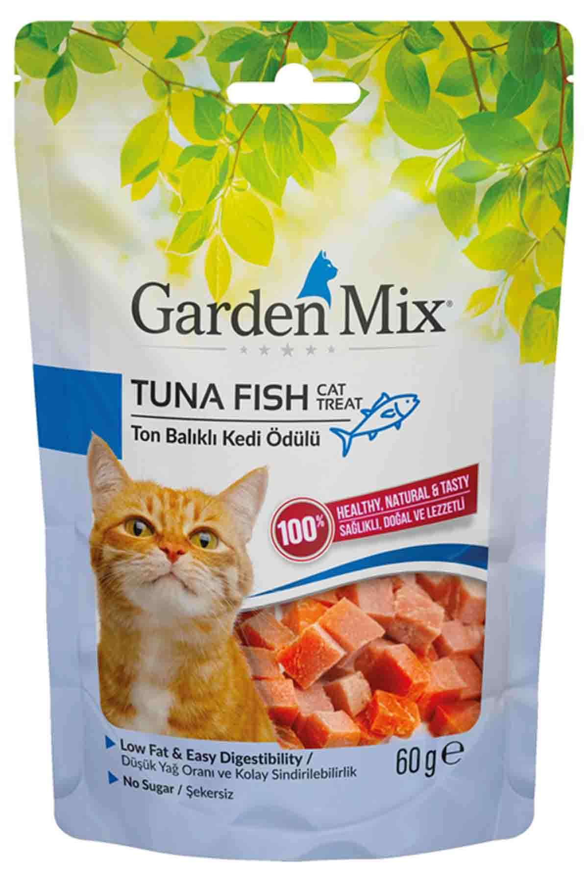 Gardenmix Ton Balıklı Kedi Ödül Maması 60gr