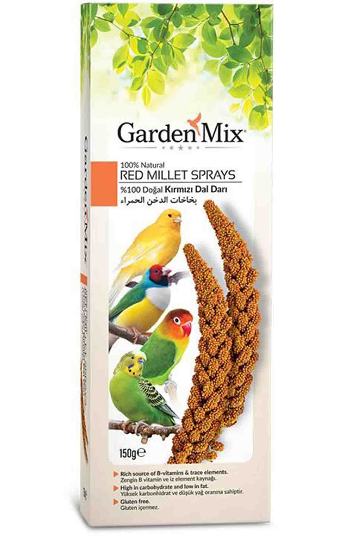 Gardenmix Platin Kırmızı Dal Darı