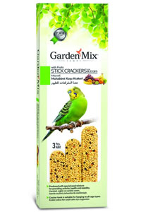 GARDEN MIX - GardenMix Platin Meyveli Kuş Krakeri 3lü