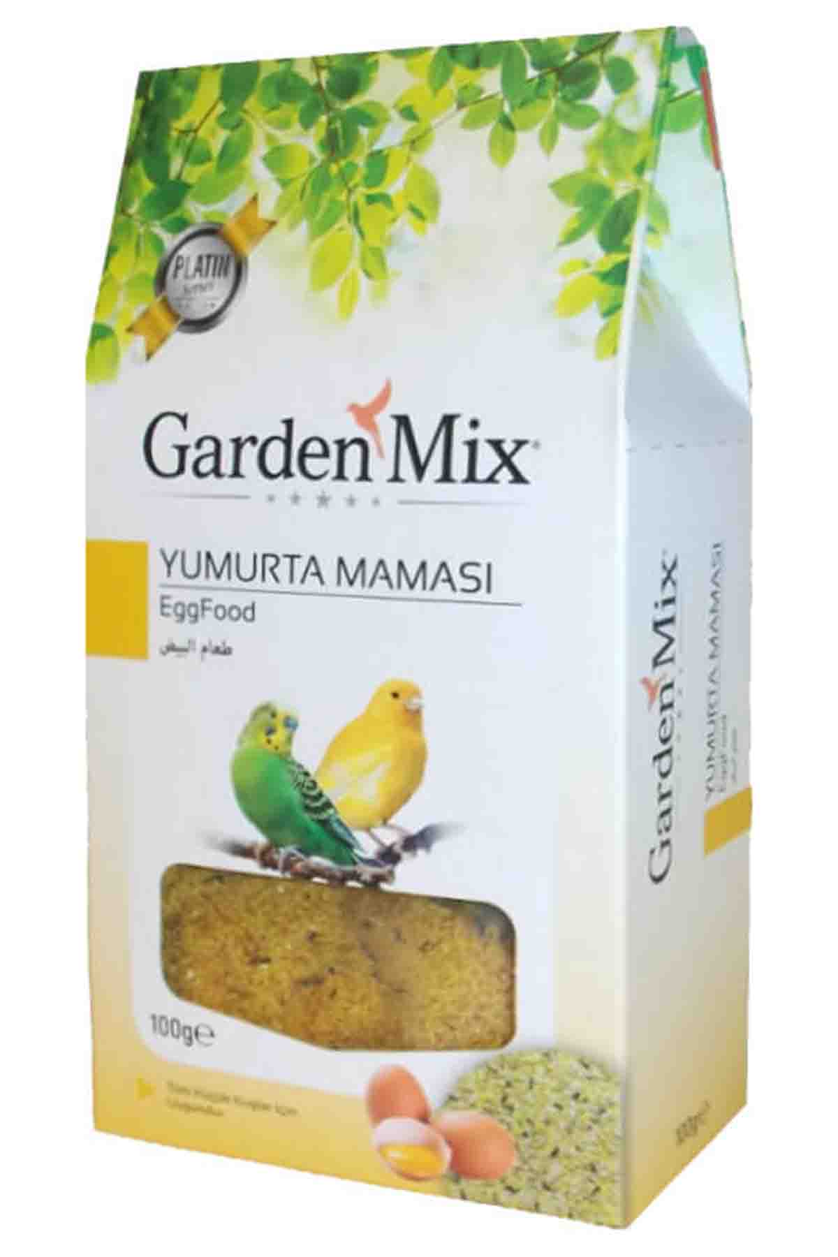 Garden Mix Platin Küçük Kuş Türleri için Yumurta Maması 100gr