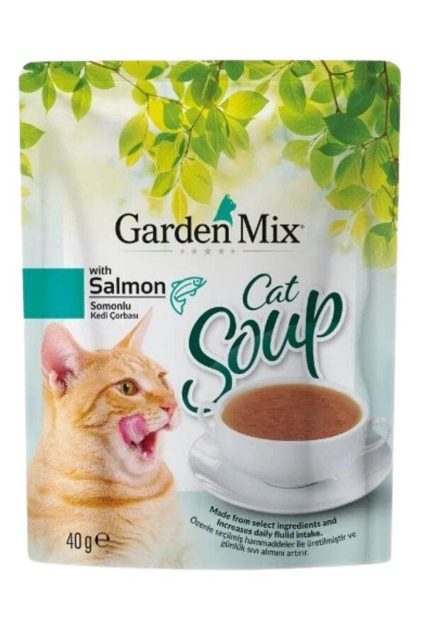 Gardenmix Somonlu Kedi Çorbası 40gr