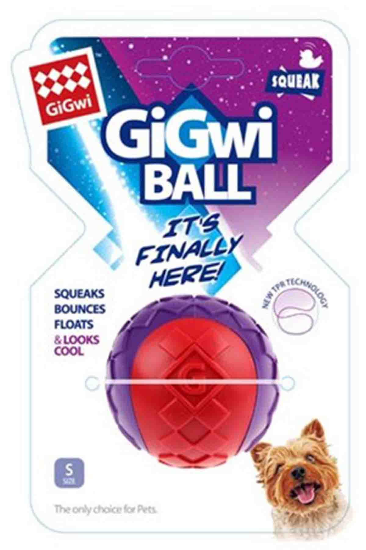Gigwi Ball Sert Top Köpek Oyuncağı 5cm 