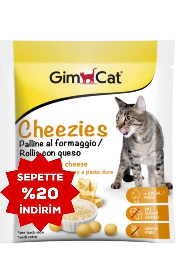 Gimcat Cheezies Kedi Ödül Tableti 10gr