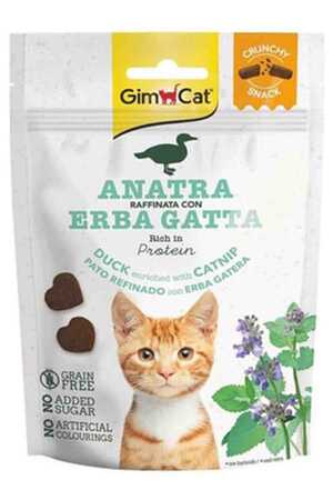 GIMCAT - GimCat Crunchy Snacks Ördek ve Catnipli Kedi Ödülü 50gr