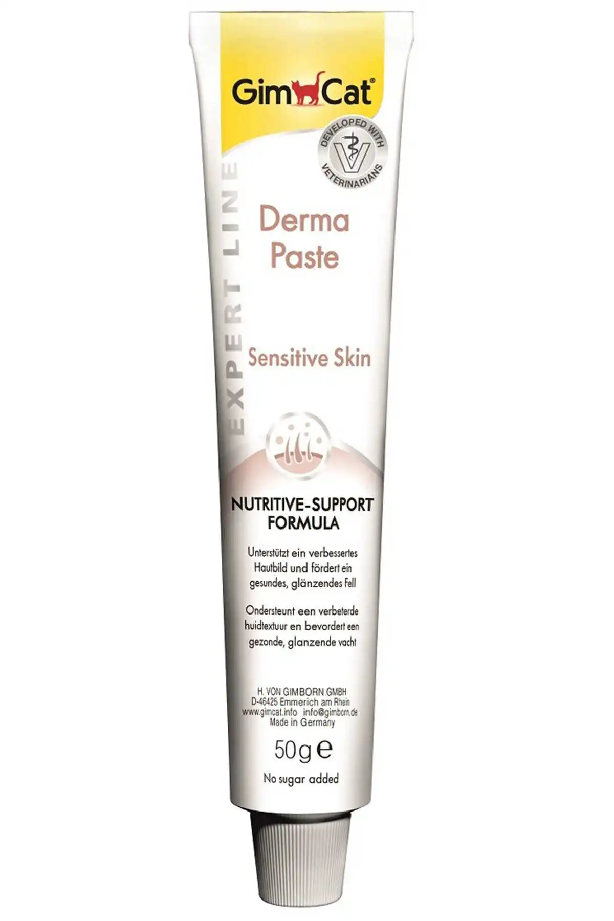 Gimcat Derma Paste Deri ve Tüy Sağlığı Destekleyici Kedi Macunu 50gr