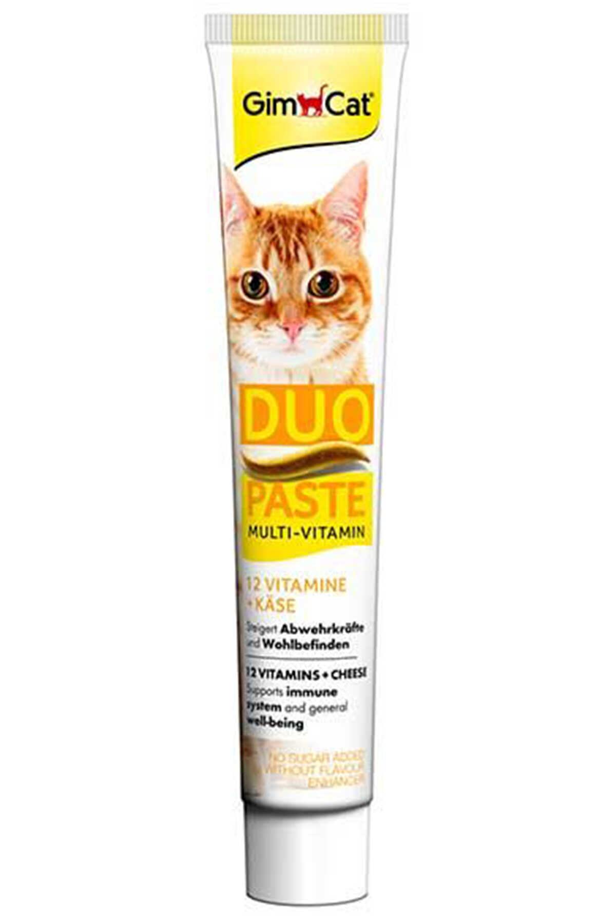 GimCat Duo Paste Peynirli 12 Vitaminli Kedi Macunu 50gr