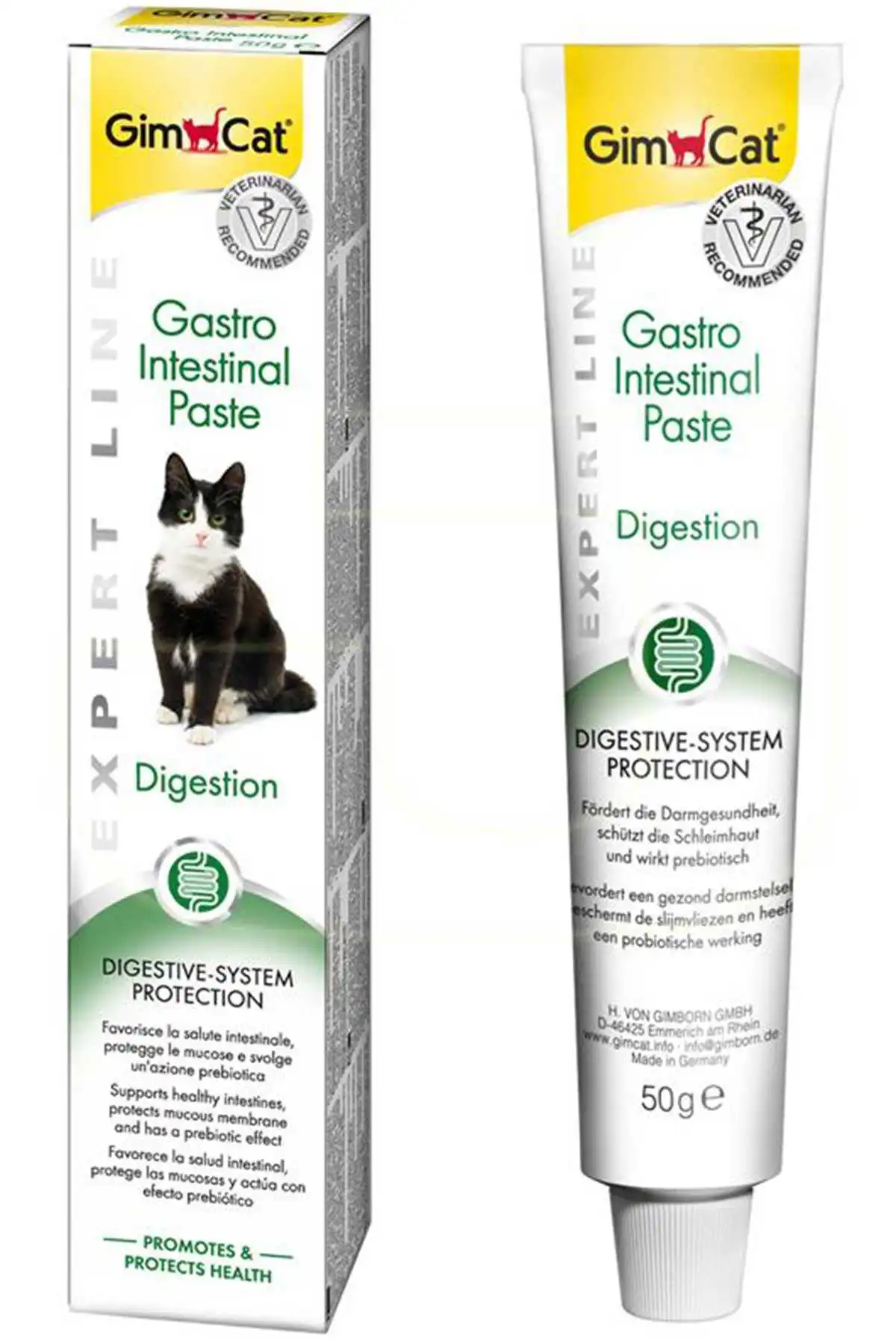 GIMCAT - GimCat Gastro Intestinal Paste Sindirim Destekleyen Kedi Macunu 50gr