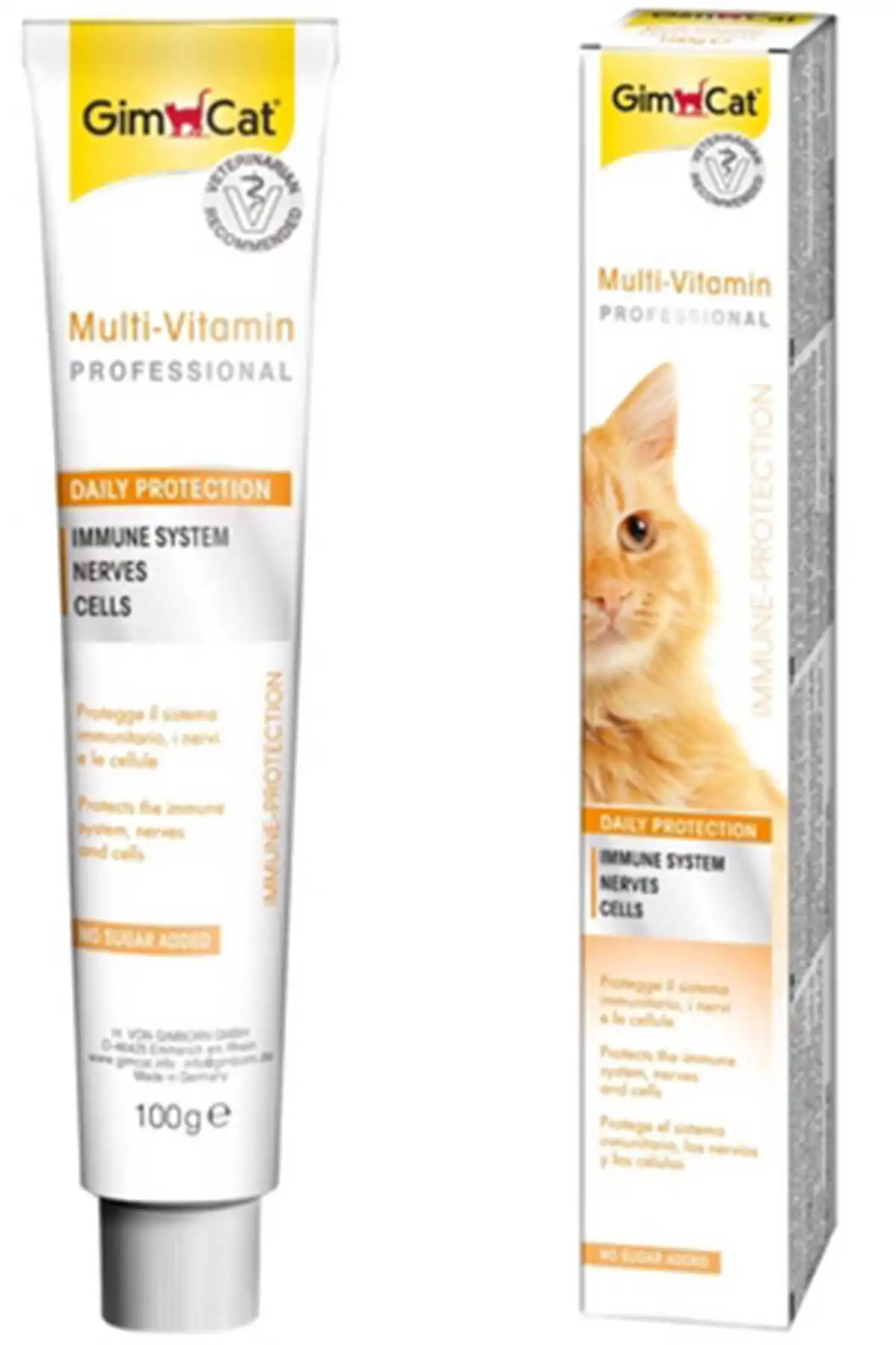 GimCat Kediler İçin MultiVitamin Macunu 100gr